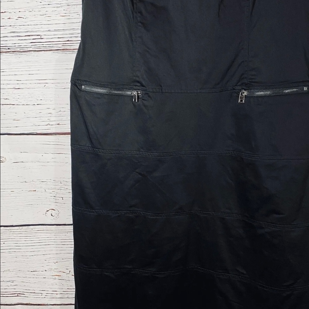 Calvin Klein Shift Dress Womens Sz 12 Classic Black Professional Interview - Picture 5 of 9